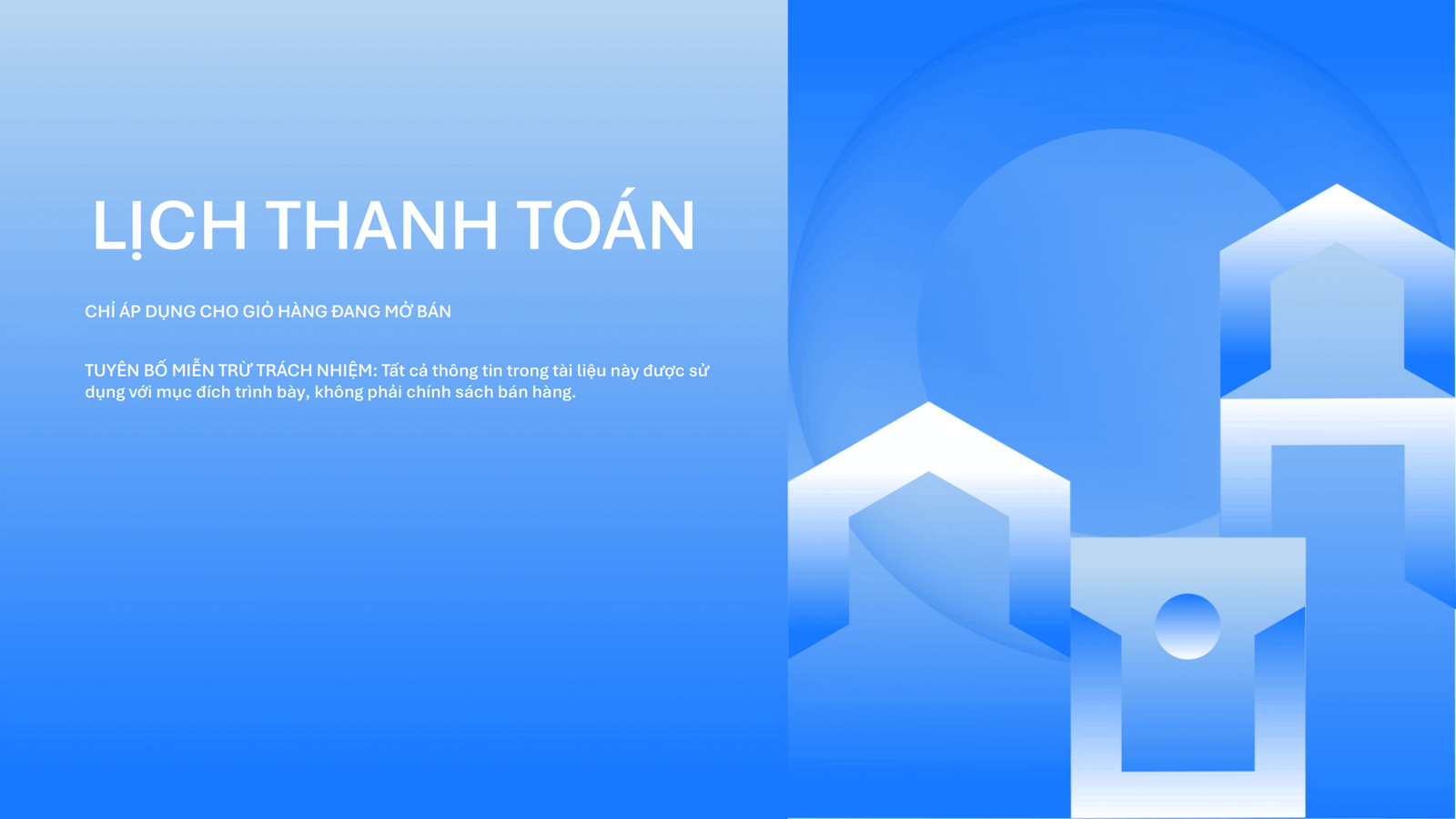 Cập nhật lịch thanh toán mới nhất của Artisan Park 2026